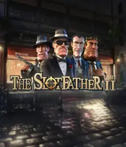 Step into the shadowy world of The Slotfather Part II game by Betsoft, highlighting four iconic mafia characters in front of a dark urban backdrop. This image portrays the dramatic atmosphere of the mafia underworld with its detailed character design and evocative setting. Ideal for lovers of gangster-themed games, offering a gripping escape. 