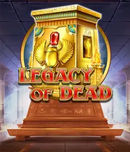 Play the Legacy of Dead slot by Play'n GO with free spins and growing symbols, beginning with $0.10 bets.